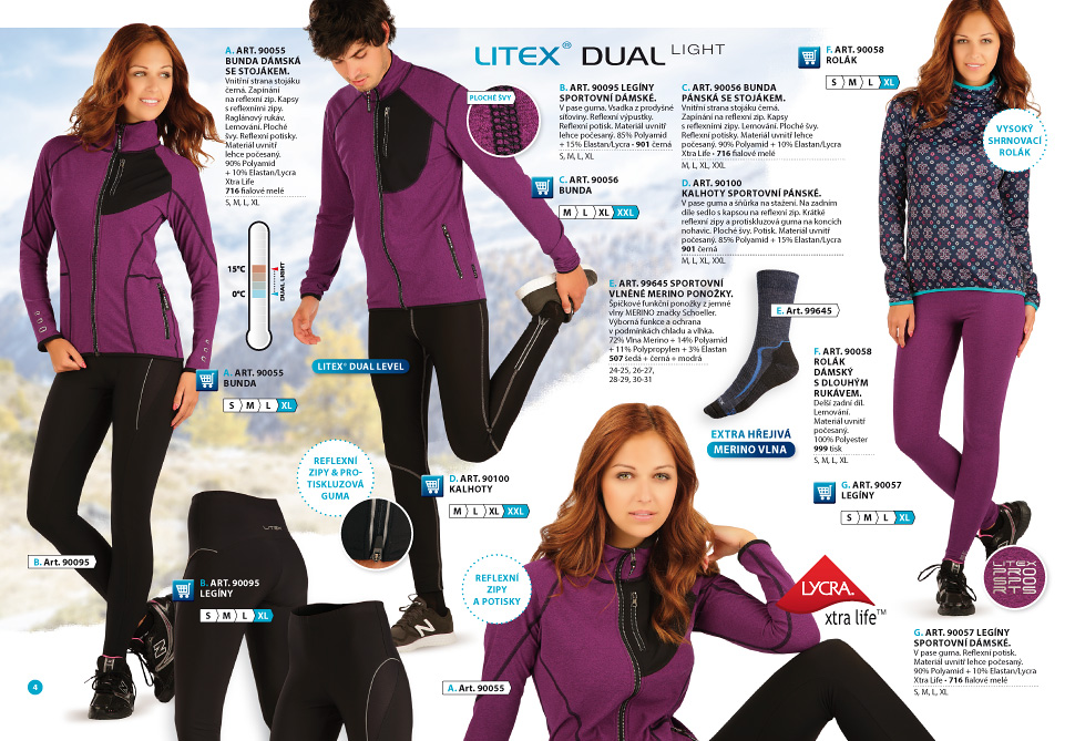 Functional clothing - LITEX