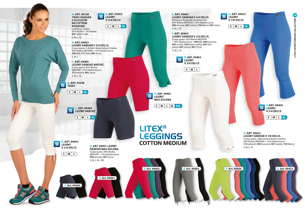 LITEX elastic trousers - LITEX