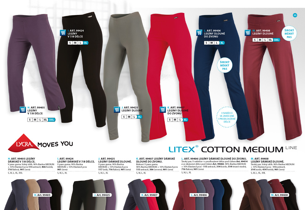 LITEX elastic trousers - LITEX