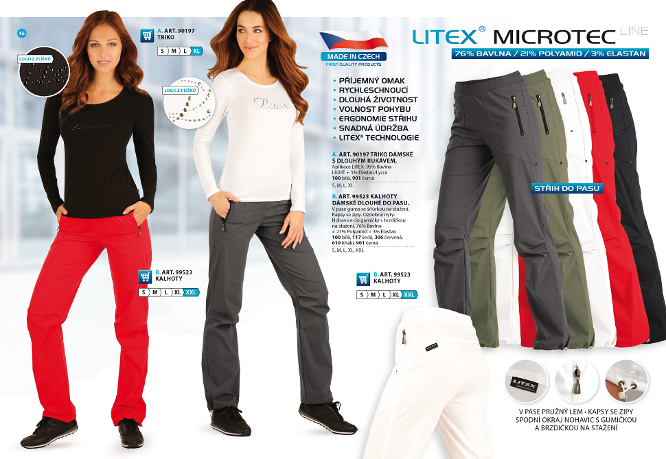Microtec trousers - LITEX