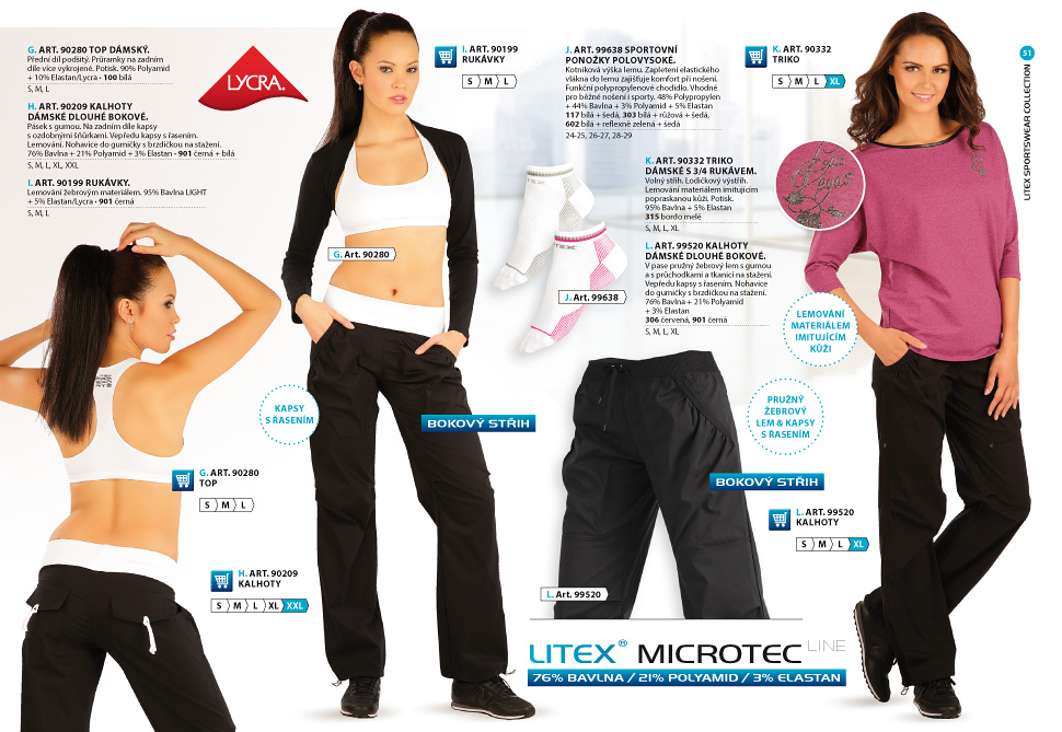 Microtec trousers - LITEX