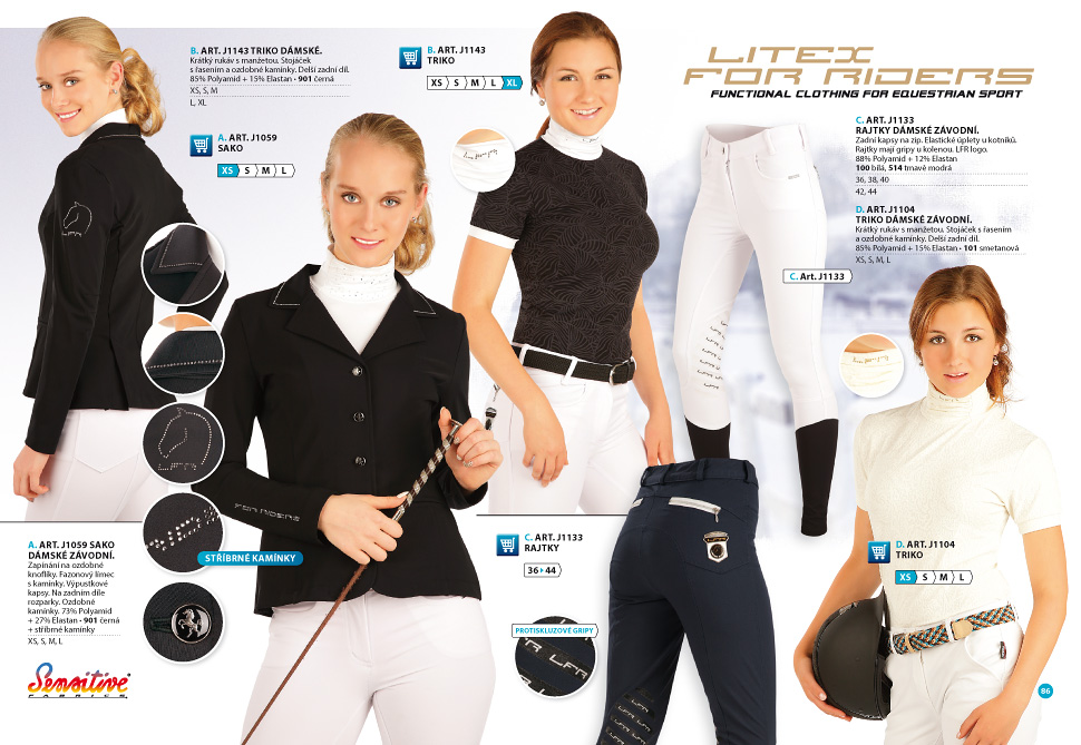 Equestrian clothing - LITEX