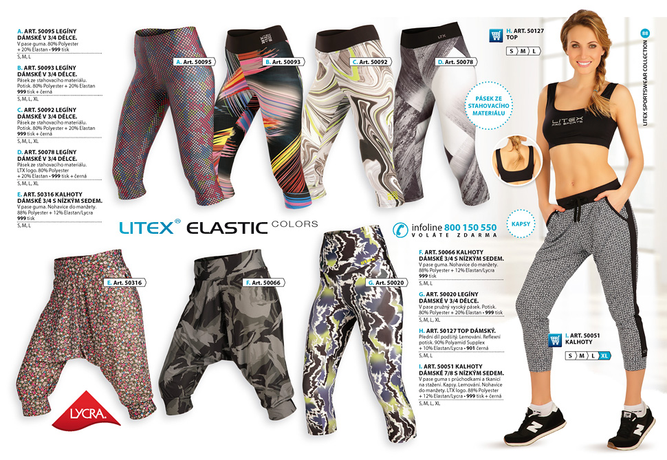 LITEX elastische Hosen 2017 - LITEX