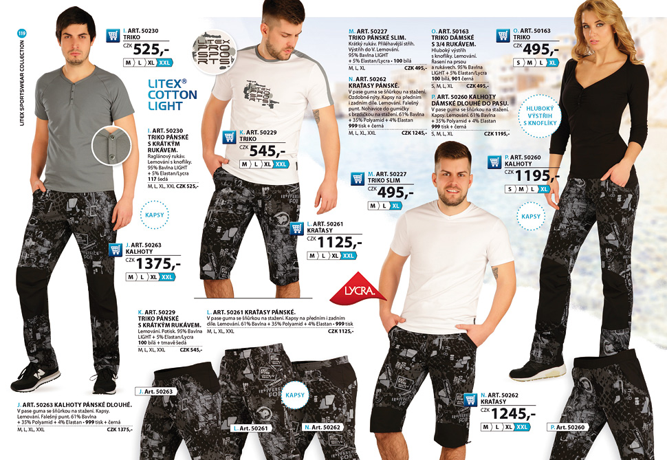 Kalhoty Microtec 2017 - LITEX