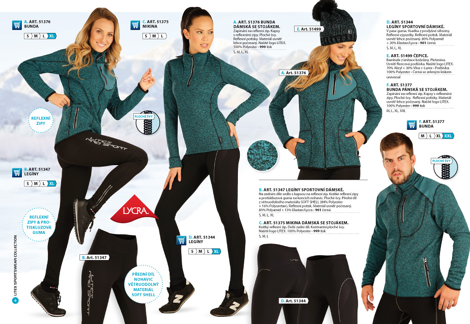 Functional clothing 2017-2018 - LITEX