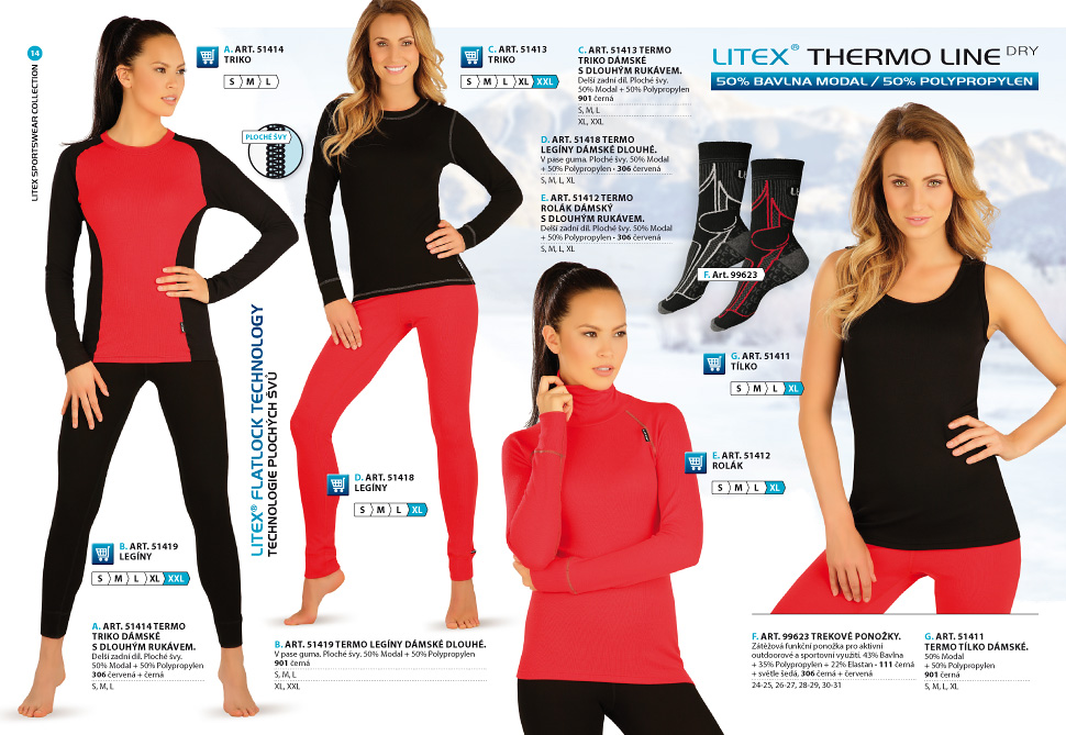 Thermal underwear 2017-2018 - LITEX