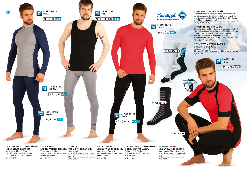 Thermal underwear 2017-2018 - LITEX