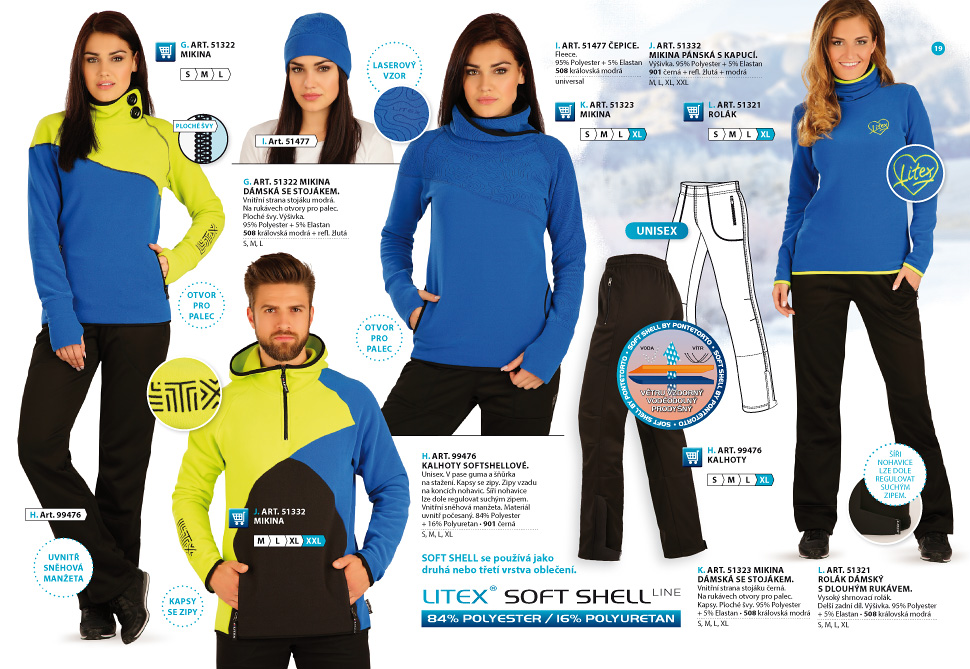 LITEX Fleece Winterproof 2017-2018 - LITEX