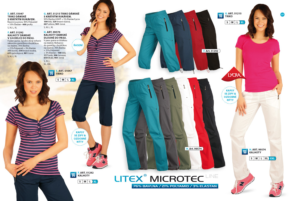 Microtec Hosen 2017-2018 - LITEX