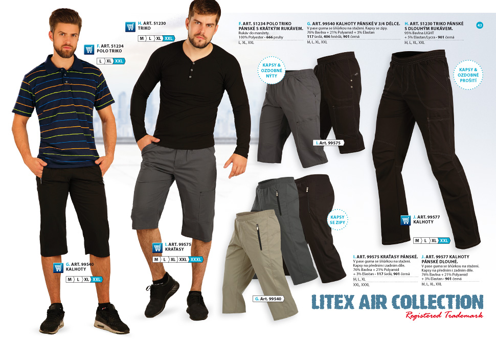 Microtec trousers 2017-2018 - LITEX