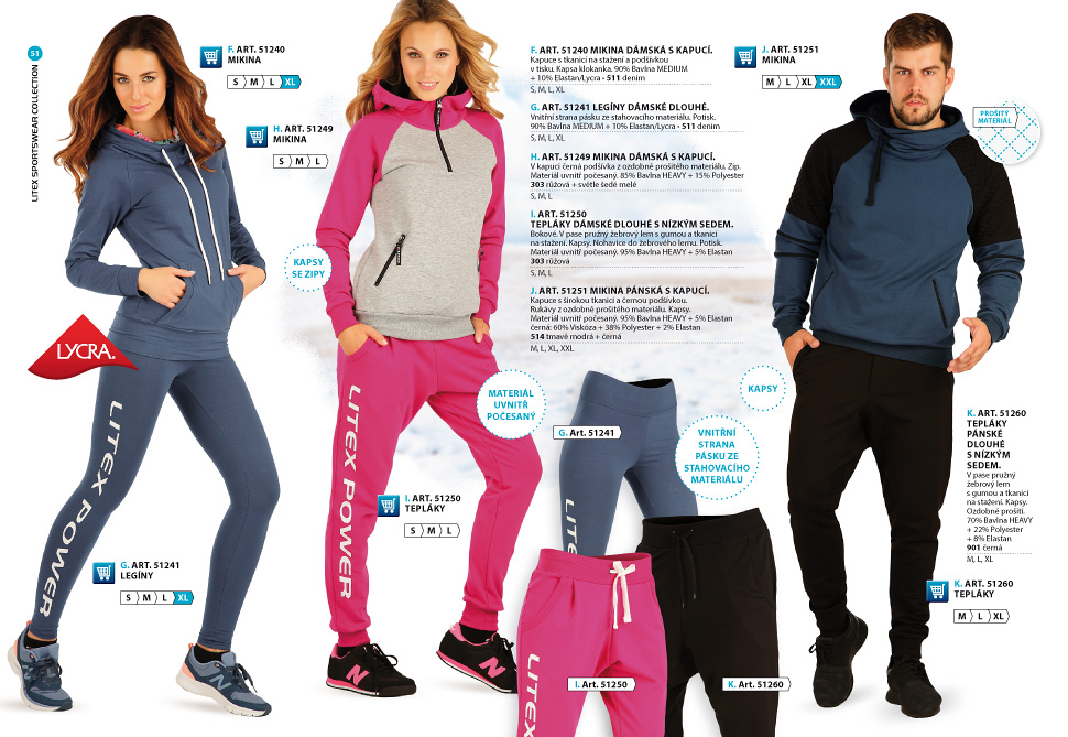 Freetime clothing 2017-2018 - LITEX