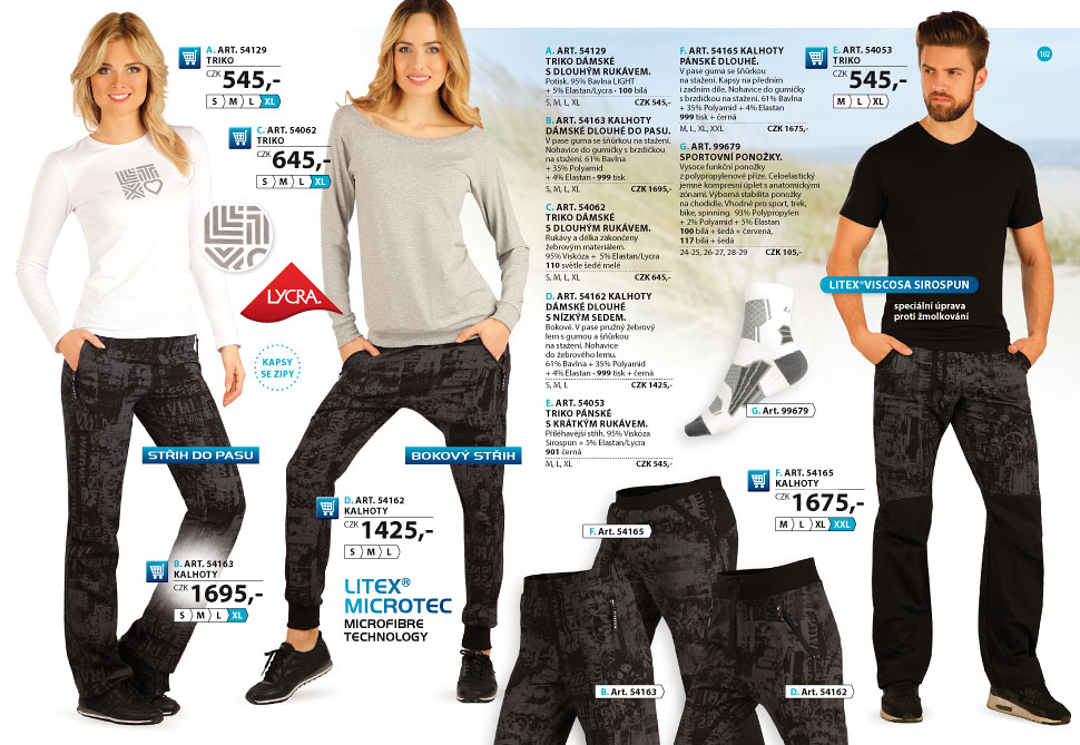 Kalhoty Microtec 2018 - LITEX