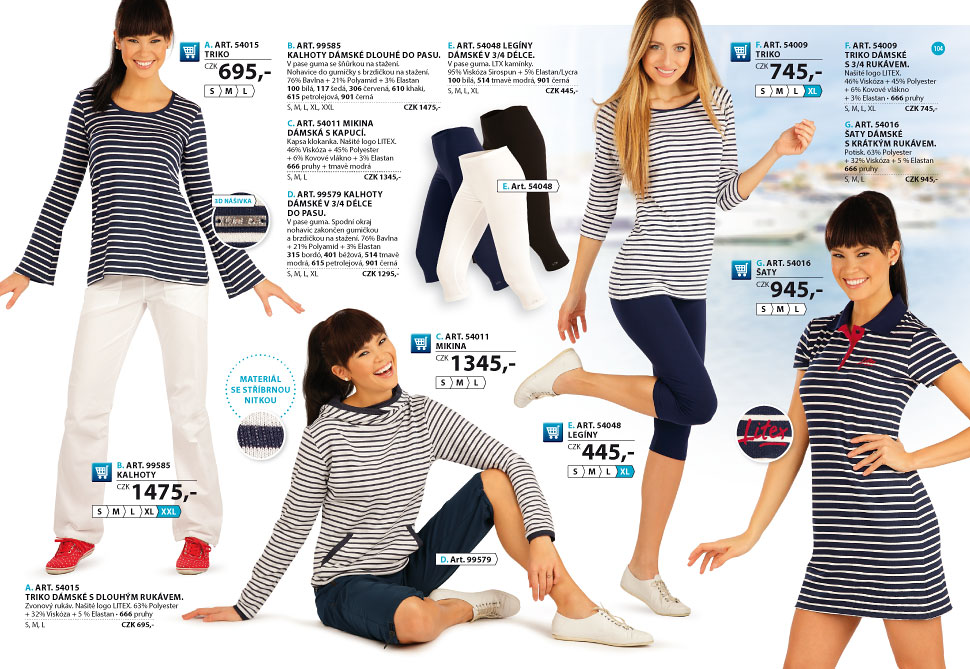 Oblečení pro volný čas 2018 - LITEX