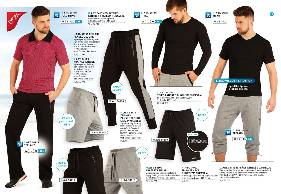 Freetime clothing 2018 - LITEX