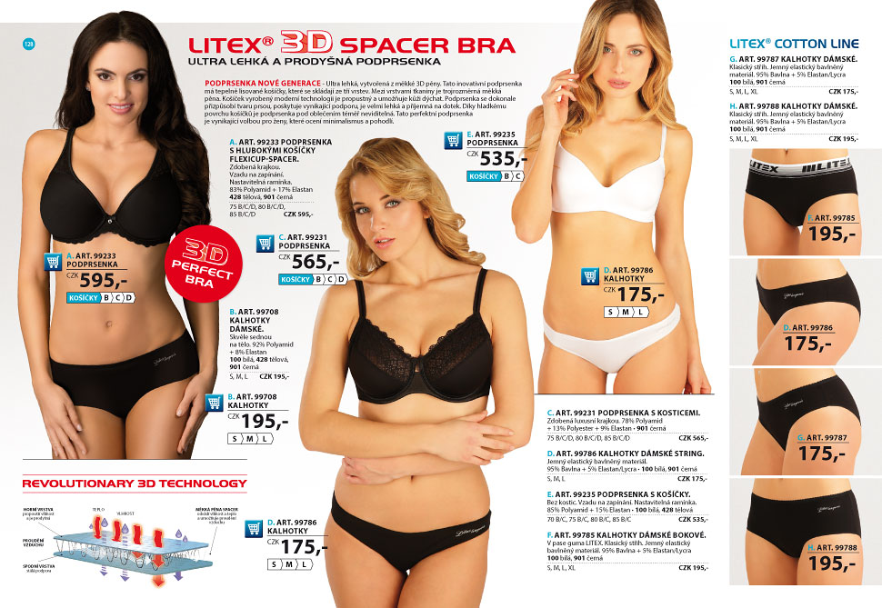 Spodní prádlo 2018 - LITEX