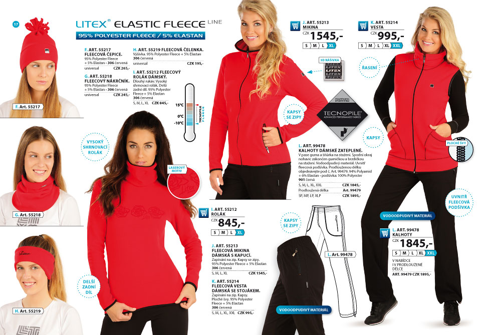 LITEX Fleece Winterproof 2018-2019 - LITEX
