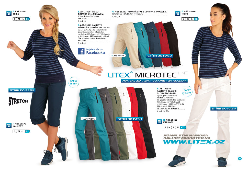 Microtec trousers 2018-2019 - LITEX