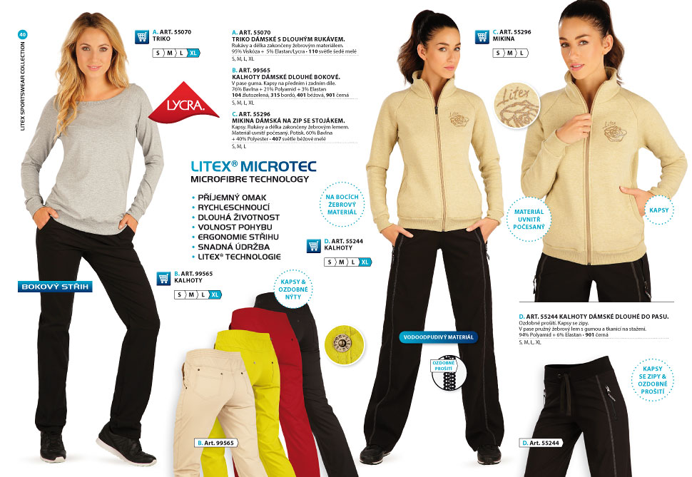 Microtec trousers 2018-2019 - LITEX