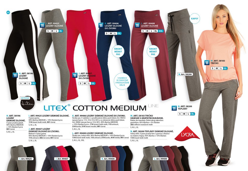 LITEX elastic trousers 2019 - LITEX