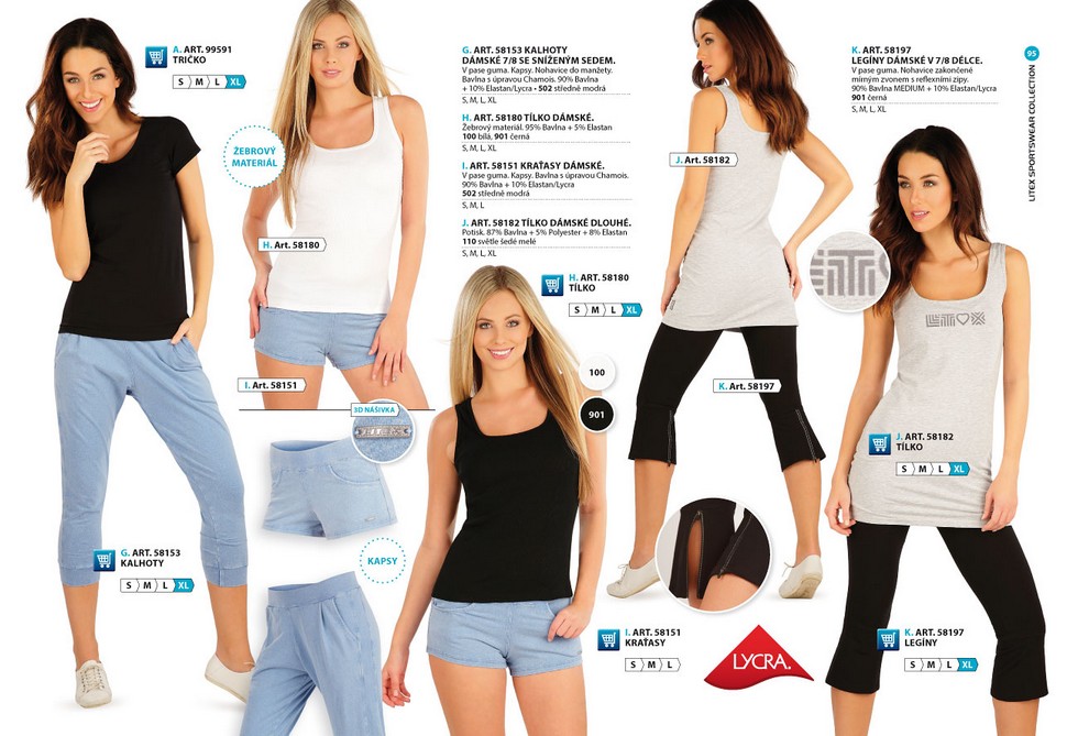 LITEX elastic trousers 2019 - LITEX