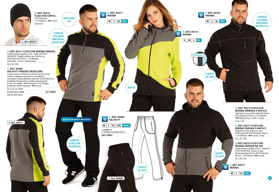 LITEX Fleece Winterproof 2019-2020 - LITEX