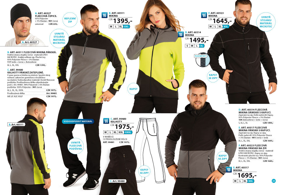 LITEX Fleece Winterproof 2019-2020 - LITEX
