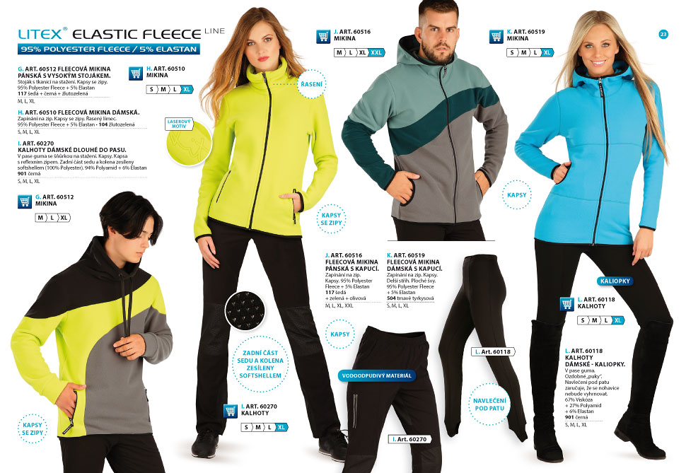 LITEX Fleece Winterproof 2019-2020 - LITEX