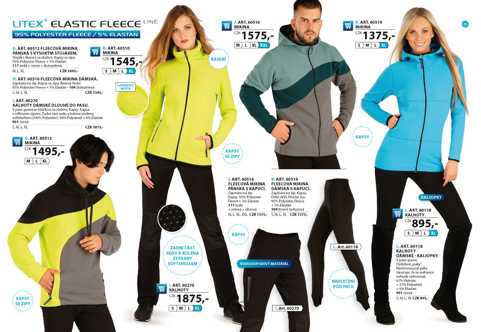 LITEX Fleece Winterproof 2019-2020 - LITEX