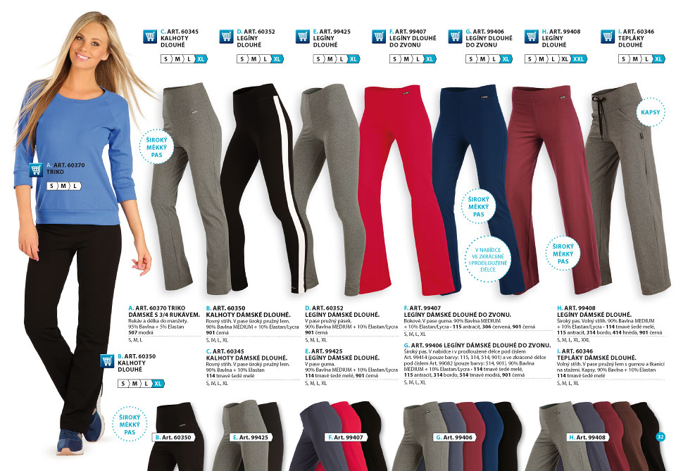 LITEX elastic trousers 2019-2020 - LITEX