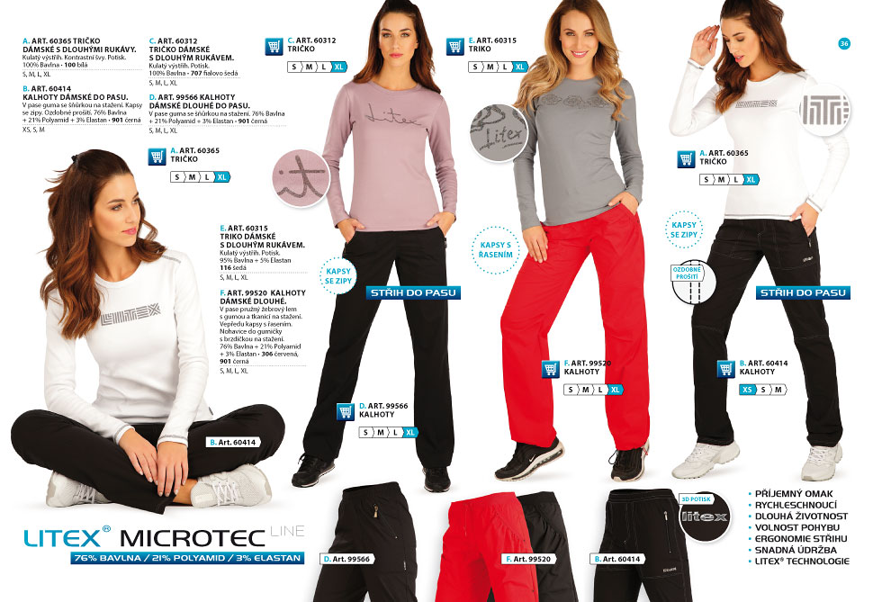 Microtec trousers 2019-2020 - LITEX