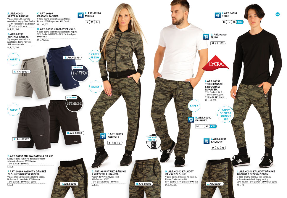 Freetime clothing 2019-2020 - LITEX