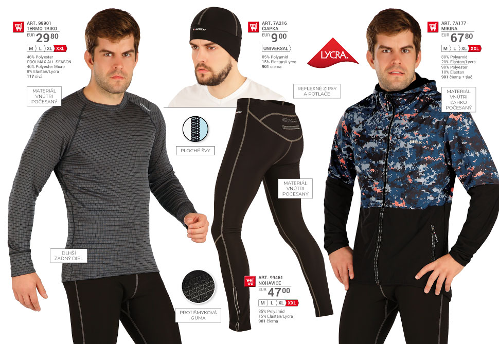 Functional clothing 2020-2021 - LITEX