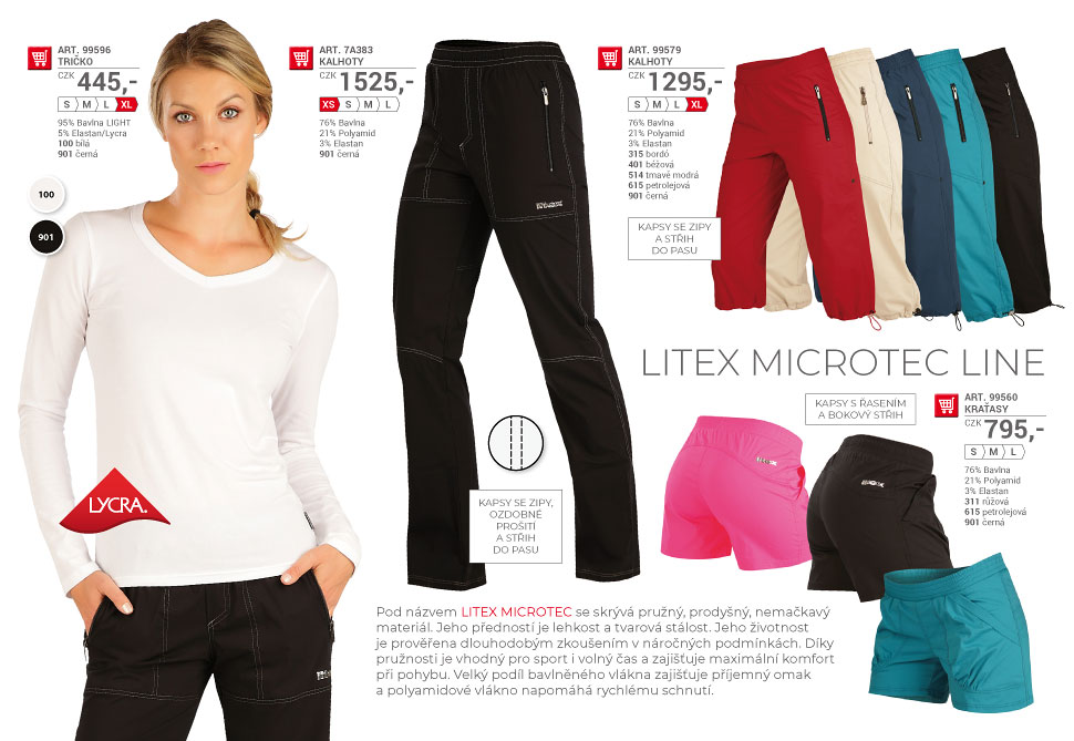 Kalhoty Microtec 2020-2021 - LITEX