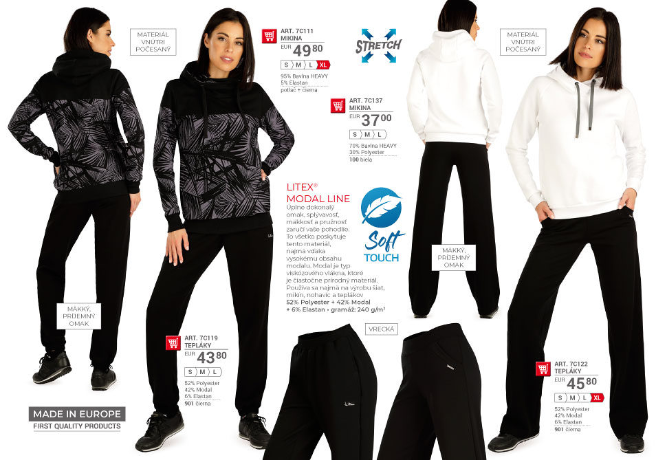 Športové oblečenie 2022-2023 - LITEX Športové oblečenie 2022-2023 - LITEX
