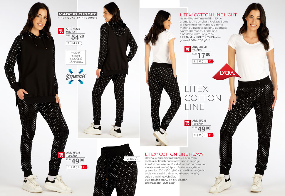 Oblečenie pre voľný čas 2025-2026 - LITEX