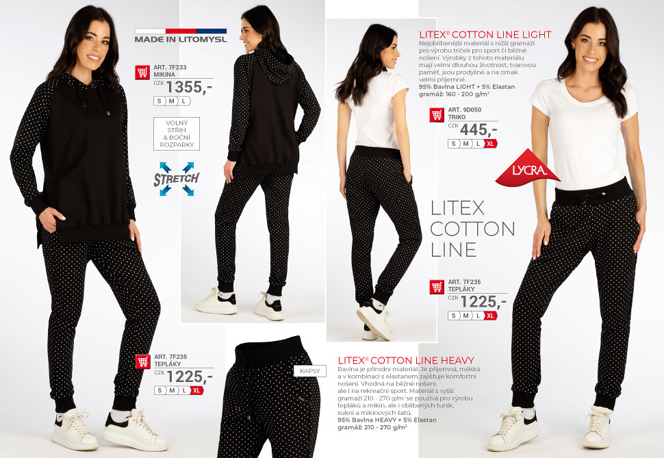 Oblečení pro volný čas 2025-2026 - LITEX