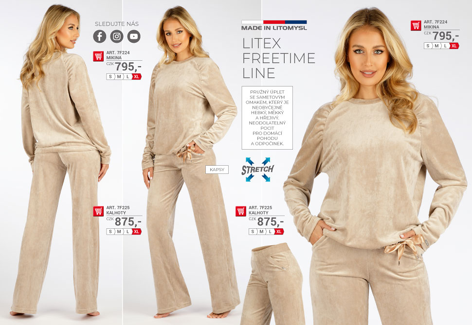 Oblečení pro volný čas 2025-2026 - LITEX