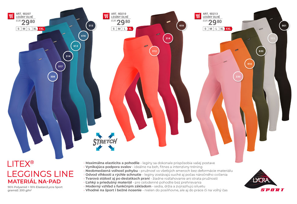 LITEX legíny 2025-2026 - LITEX