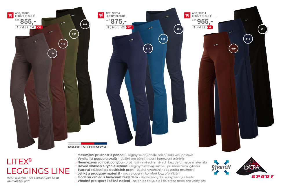 LITEX legíny 2025-2026 - LITEX