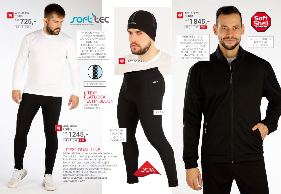 Pánské oblečení 2025-2026 - LITEX