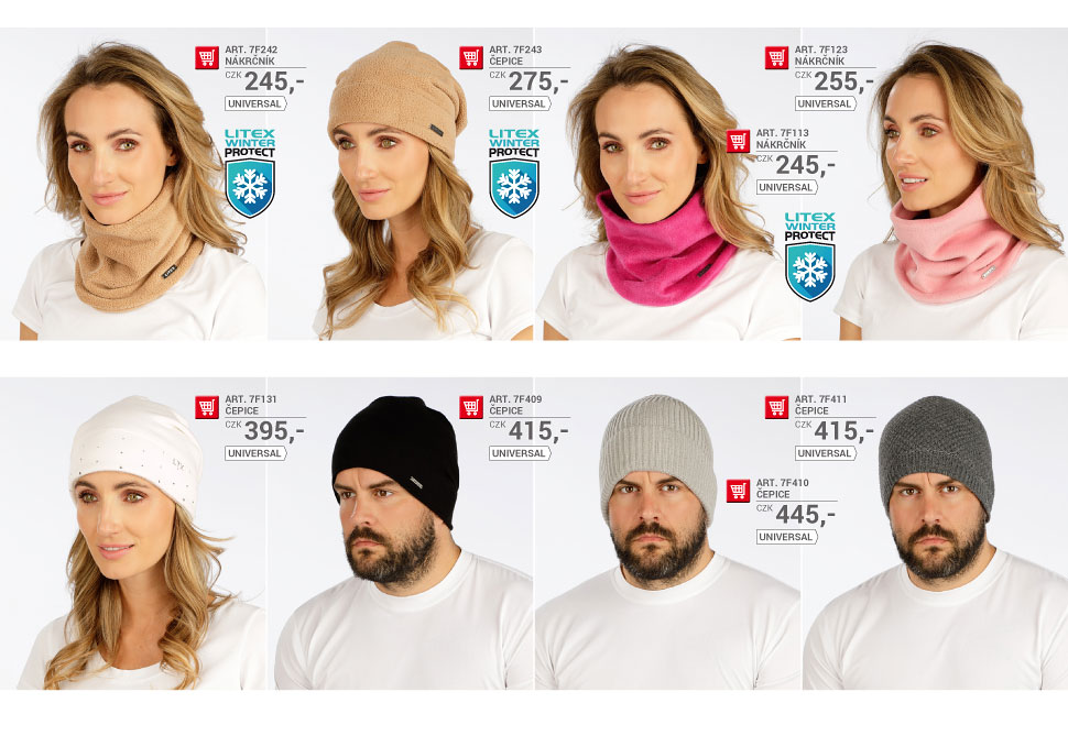 Čepice 2025-2026 - LITEX