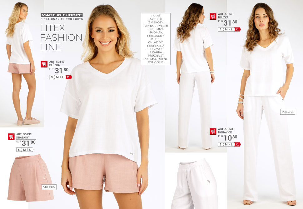 Dámske oblečenie 2026 - LITEX