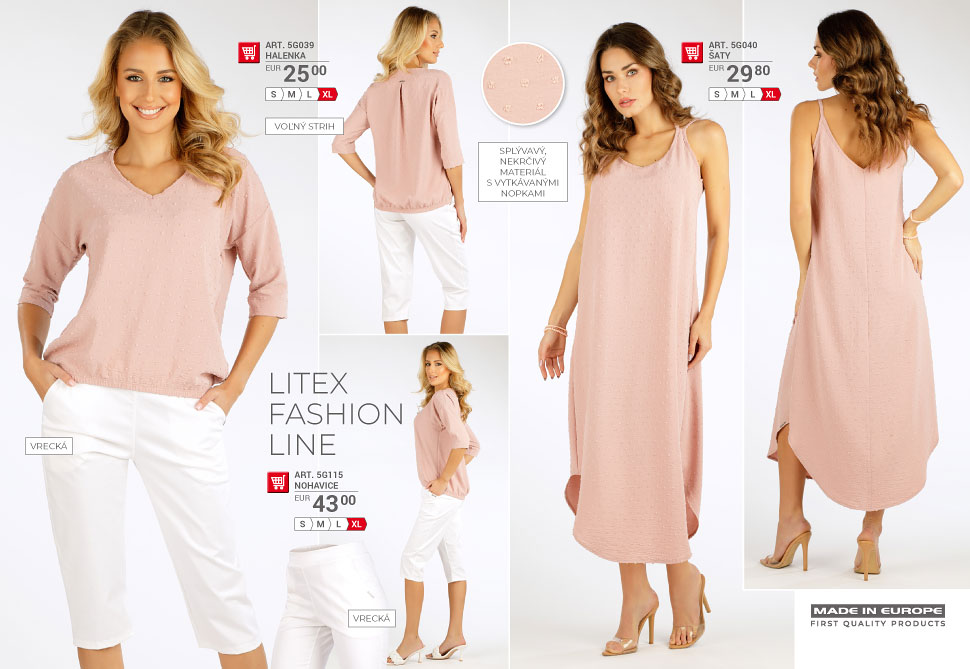 Dámske oblečenie 2026 - LITEX