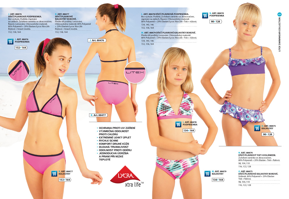 Girls swimwear 2016 - LITEX