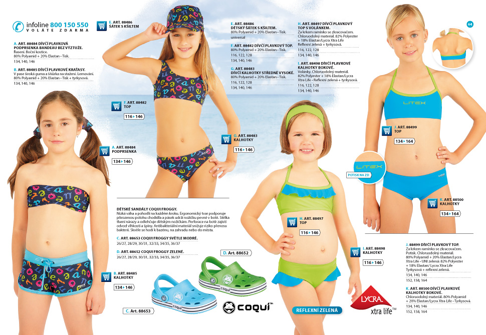 Girls swimwear 2016 - LITEX