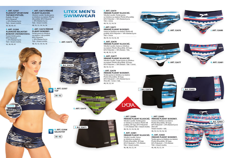 Men's swimwear 2018 - LITEX