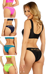 Low waist bikini thongs. LITEX