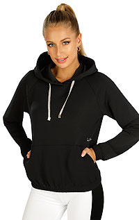 Sweatshirts, Rollkragenpullover LITEX > Damen Sweatshirt mit Kapuzen.