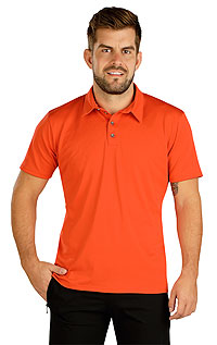Litex Polo triko pánské s krátkým rukávem. 5C225XL 408 - vel. XL cihlová