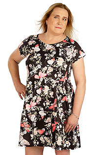 Plus size LITEXXXL LITEX > Damen Kleid kurzarm.